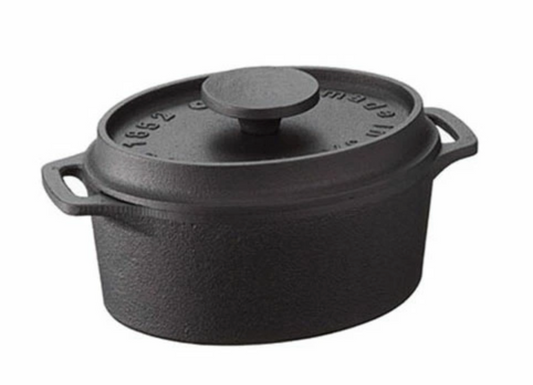 Cocotte en fer oval