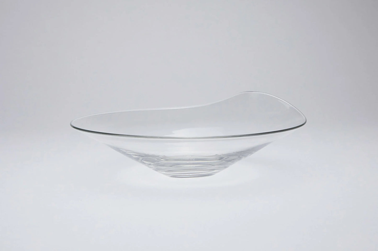 Assiette creuse en verre