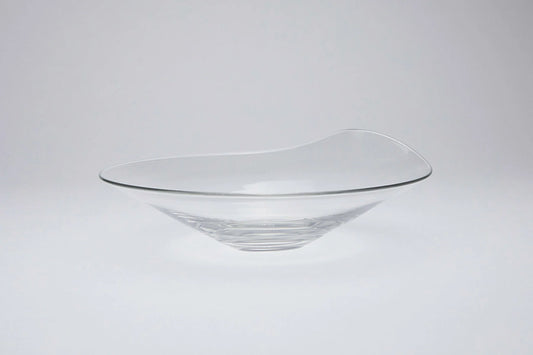 Assiette creuse en verre