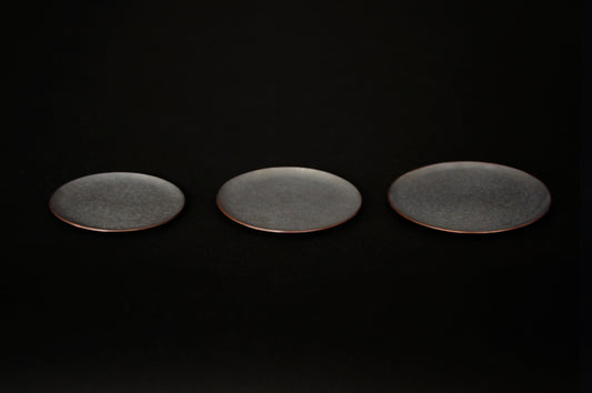 Petite assiette en cuivre - artisanat japonais - Ogata PARIS
