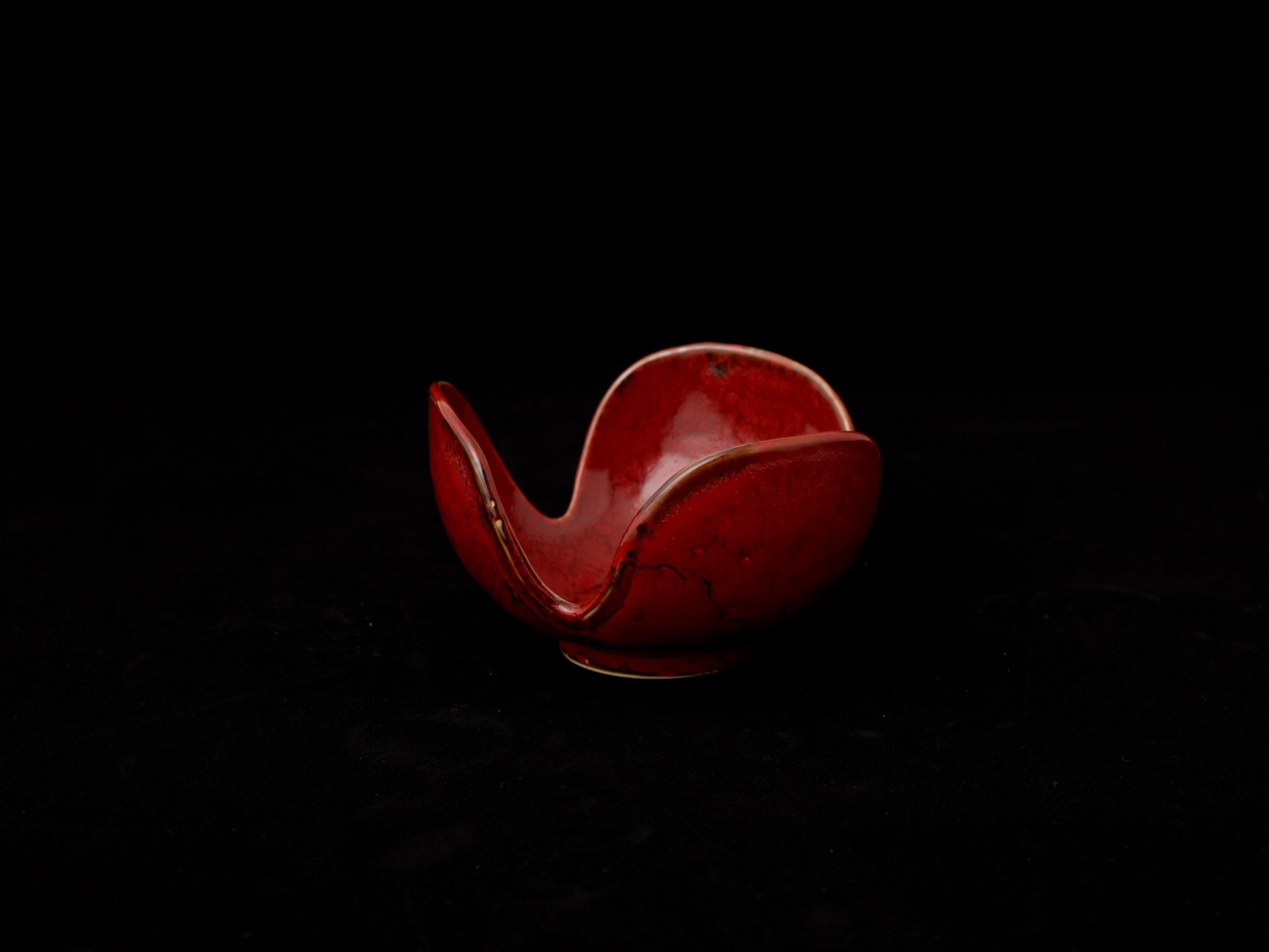 Bol WARIZANSHO en forme de graine de poivre sanshō fendue